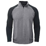 Camisa de algodón de cuello alto