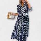 Sofia - Midi Dress with Chains