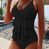 Madalena - Elegante Traje de Baño con Encajes Chic