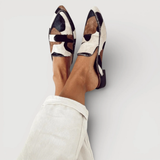 Amália - Mocasines con Diseño Abstracto