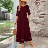 Catarina - Vestido Elegante con Diseño que Disimula el Abdomen