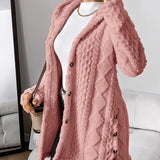 Sara - Chaqueta de felpa con capucha