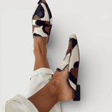 Amália - Mocasines con Diseño Abstracto