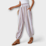Scarlett - Pantalones con Diseño Étnico