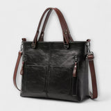María - Elegante Bolsa de Cuero