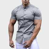 Ricardo - Camisa Slim de Manga Corta