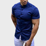 Ricardo - Camisa Slim de Manga Corta