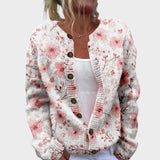 Sofía - Cárdigan Floral de Temporada Otoñal