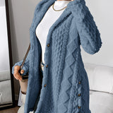 Sara - Chaqueta de felpa con capucha