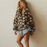 Daisy - Floral Fleece Sweatshirt