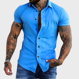 Ricardo - Camisa Slim de Manga Corta
