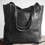 Elle - Clásica bolsa de hombro de cuero