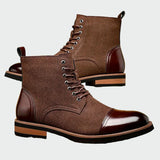 Botines Oxford de Cuero