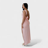 Sarela - Vestido Largo con Espalda al Descubierto