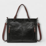 María - Elegante Bolsa de Cuero