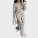 Chantal - Conjunto de chaqueta y pantalones a juego