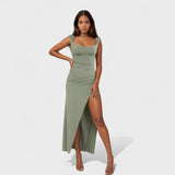 Sarela - Vestido Largo con Espalda al Descubierto