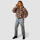 Daisy - Floral Fleece Sweatshirt