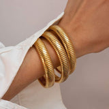 Textured Cuff Bracelet