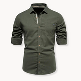 Blusa de Mezcla Transpirable con Cierre Frontal