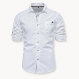Blusa de Mezcla Transpirable con Cierre Frontal