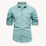 Blusa de Mezcla Transpirable con Cierre Frontal
