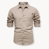 Blusa de Mezcla Transpirable con Cierre Frontal