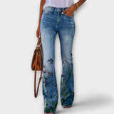 Alexandra - Floral Print Trousers