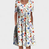 Marta - Vestido Midi de Capas