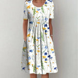 Marta - Vestido Midi de Capas