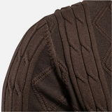 Francisco - Suave Cardigan Argyle de Mezcla