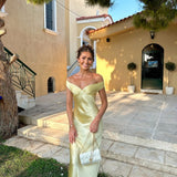 Bárbara - Maxi Vestido de Satén