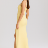 Bela - Corset Satin Dress