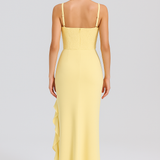 Bela - Corset Satin Dress