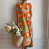 Cátia - Vestido Floral Mágico