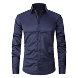 Camiseta de Vestir - Ajuste Slim Confiable
