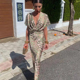 Constança - Vestido Floral con Detalles de Pliegues