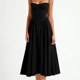 Odete - Vestido midi con corsé diseñado