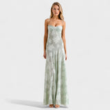 Verona - Maxi Vestido de Encaje Floral