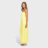 Flóssi - Maxi Vestido Amarillo