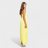 Flóssi - Maxi Vestido Amarillo