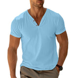 Camisa Henley - Ajuste Cuerpo en Movimiento