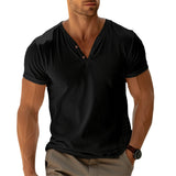 Camisa Henley - Ajuste Cuerpo en Movimiento