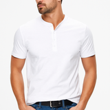 Camisa Henley - Con Cuello de Botones