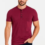 Camisa Henley - Con Cuello de Botones