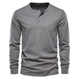 Camisa Henley - Tejido Suave y Transpirable