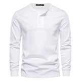 Camisa Henley - Tejido Suave y Transpirable