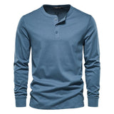 Camisa Henley - Tejido Suave y Transpirable