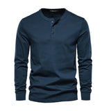 Camisa Henley - Tejido Suave y Transpirable