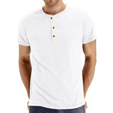 Camisa Henley - Suave Tejido con Cuello